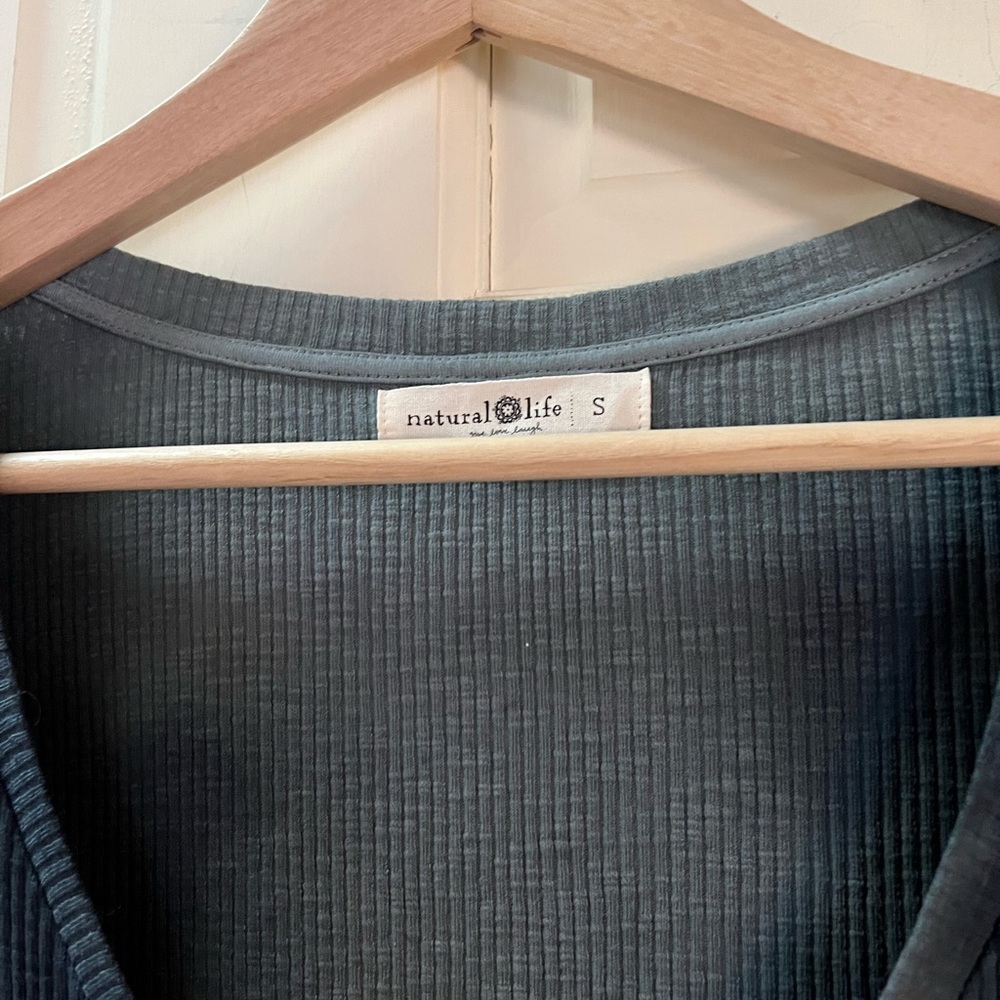 Natural Life Ribbed Tunic Dress small - Picture 3 of 4